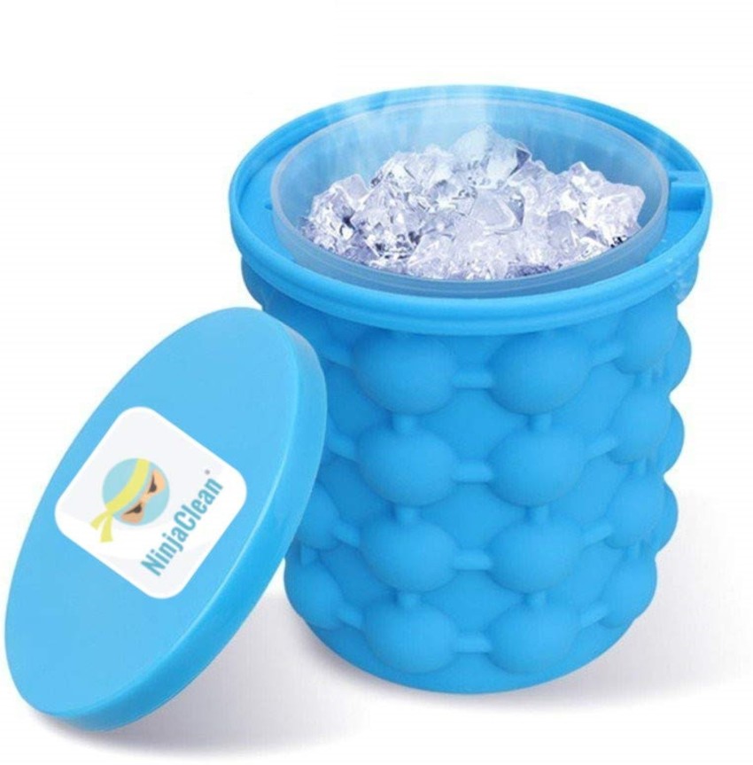 Buy SAMEZONE PACK OF 2 Plastic Round Ice Cube Trays, Ice Ball