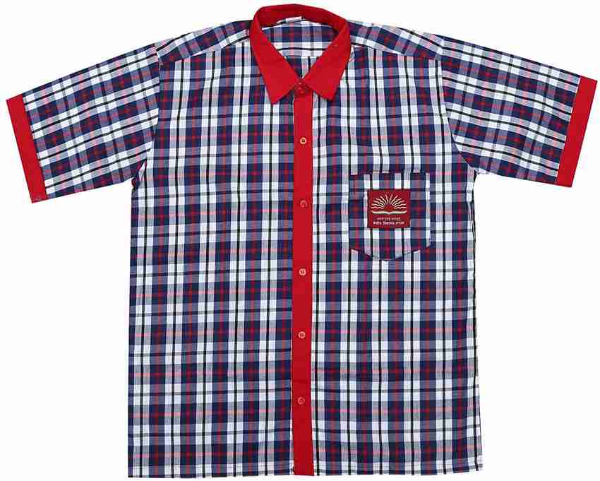 Boys purple uniform sales shirts