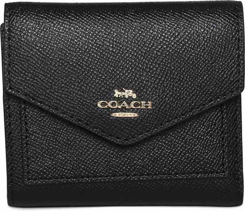 Coach wallet sales women black