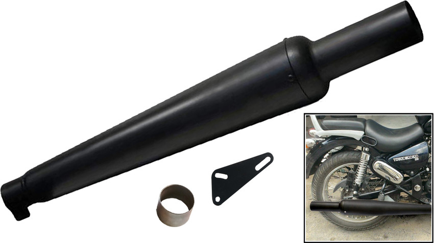 Gold star exhaust shop for royal enfield