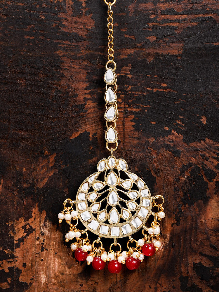 Zaveri pearls cheap maang tikka
