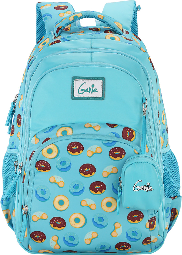 Flipkart Genie Glaze Blue 19 inch Backpack Waterproof School