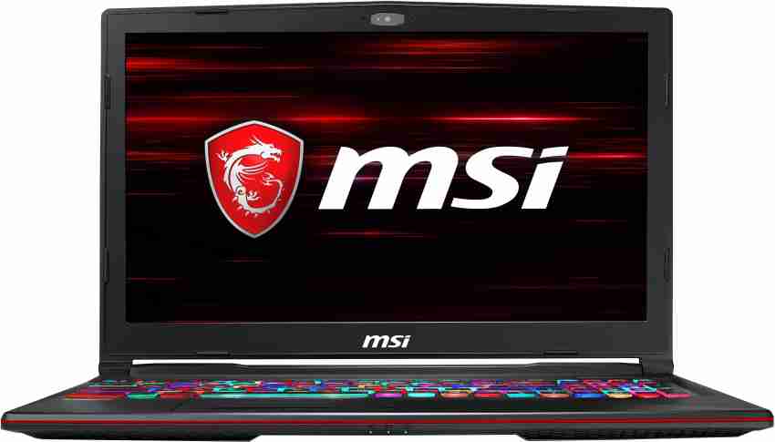 MSI Intel Core i7 9th Gen 9750H - (16 GB/1 TB HDD/256 GB SSD/Windows 10  Home/6 GB Graphics/NVIDIA GeForce RTX 2060) GL63 9SEK-801IN Gaming Laptop  Rs.149990 Price in India - Buy MSI