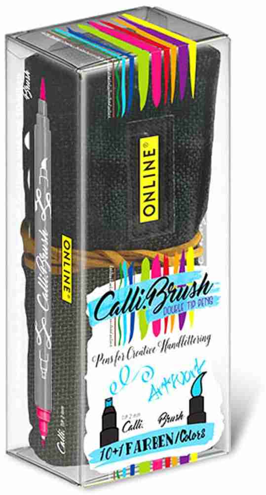 ONLINE ONLINE Hand Lettering CALLI BRUSH SET Calligraphy - Buy ONLINE  ONLINE Hand Lettering CALLI BRUSH SET Calligraphy - Calligraphy Online at  Best Prices in India Only at