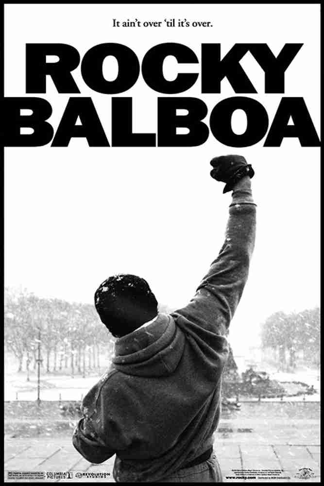 Rocky Balboa POSTER LARGE Print on 36x24 INCHES Fine Art Print - Art &  Paintings posters in India - Buy art, film, design, movie, music, nature  and educational paintings/wallpapers at Flipkart.com
