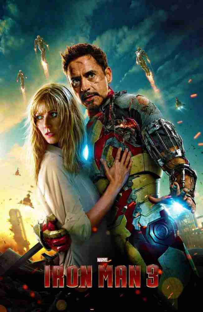 Iron Man 3 C Wall Wall Poster Print on Art Paper 13x19 Inches Paper Print Movies posters in India Buy art film design movie music nature and educational paintings wallpapers at