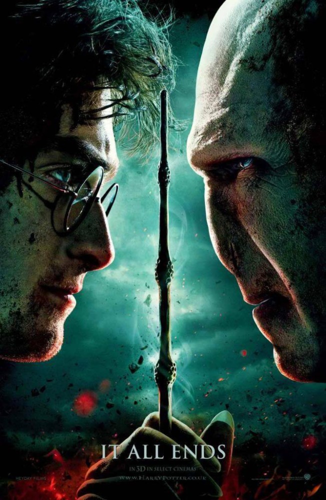 Poster da parete grandi Harry Potter and the Deadly Hallows