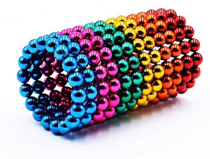Building with magnetic 2025 balls