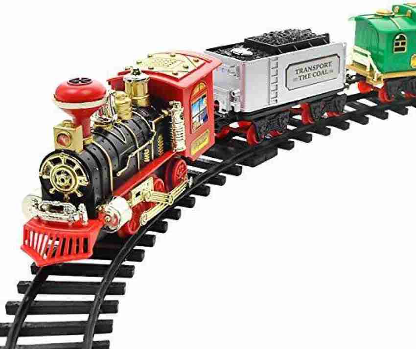 Train Track Accessories Remote Control Train, Battery Operated Locomotive  Train Toy for Toddlers Train Set, Powerful Engine Train Vehicle Fits All