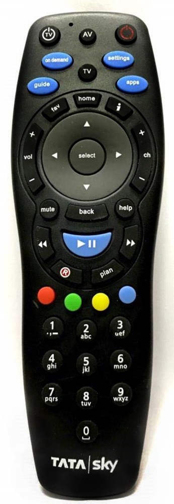 Tata sky remote 2025 control by mobile