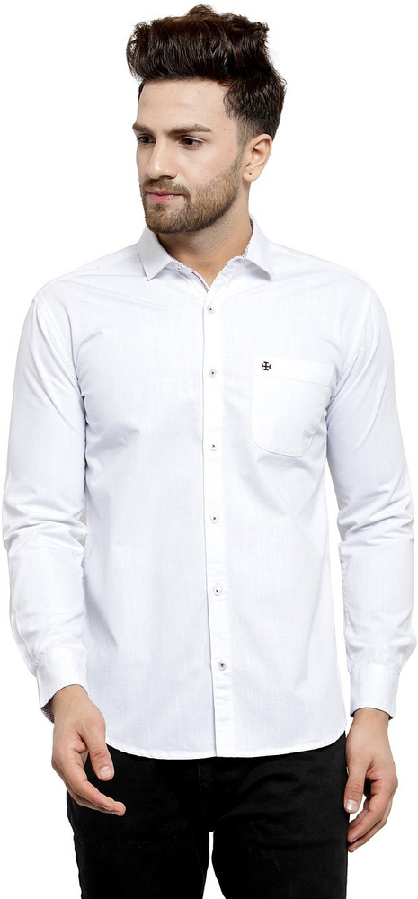 Trendz by Mafatlal Men Solid Casual White Shirt Buy Trendz by Mafatlal Men Solid Casual White Shirt Online at Best Prices in India Flipkart
