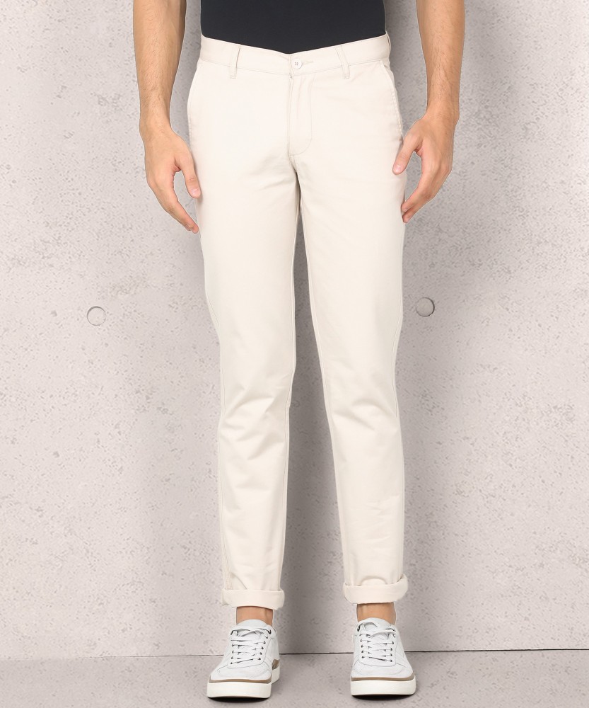 METRONAUT Regular Fit Men Pure Cotton Cream Trousers  Buy METRONAUT  Regular Fit Men Pure Cotton Cream Trousers Online at Best Prices in India   Flipkartcom