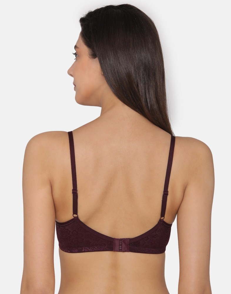 Clovia Clovia Lace Padded Non-Wired Bra Women T-Shirt Lightly Padded Bra -  Buy Clovia Clovia Lace Padded Non-Wired Bra Women T-Shirt Lightly Padded Bra  Online at Best Prices in India