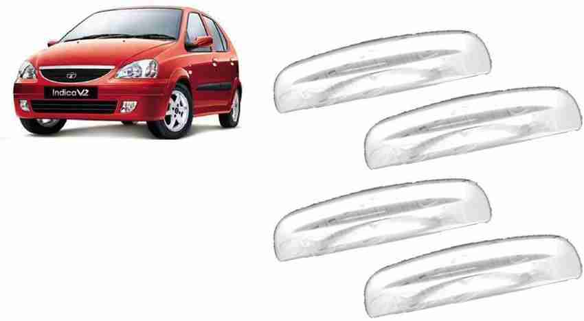 Autovea A647896 Car Door Chrome Handle Cover Tata Indica Car Door Handle