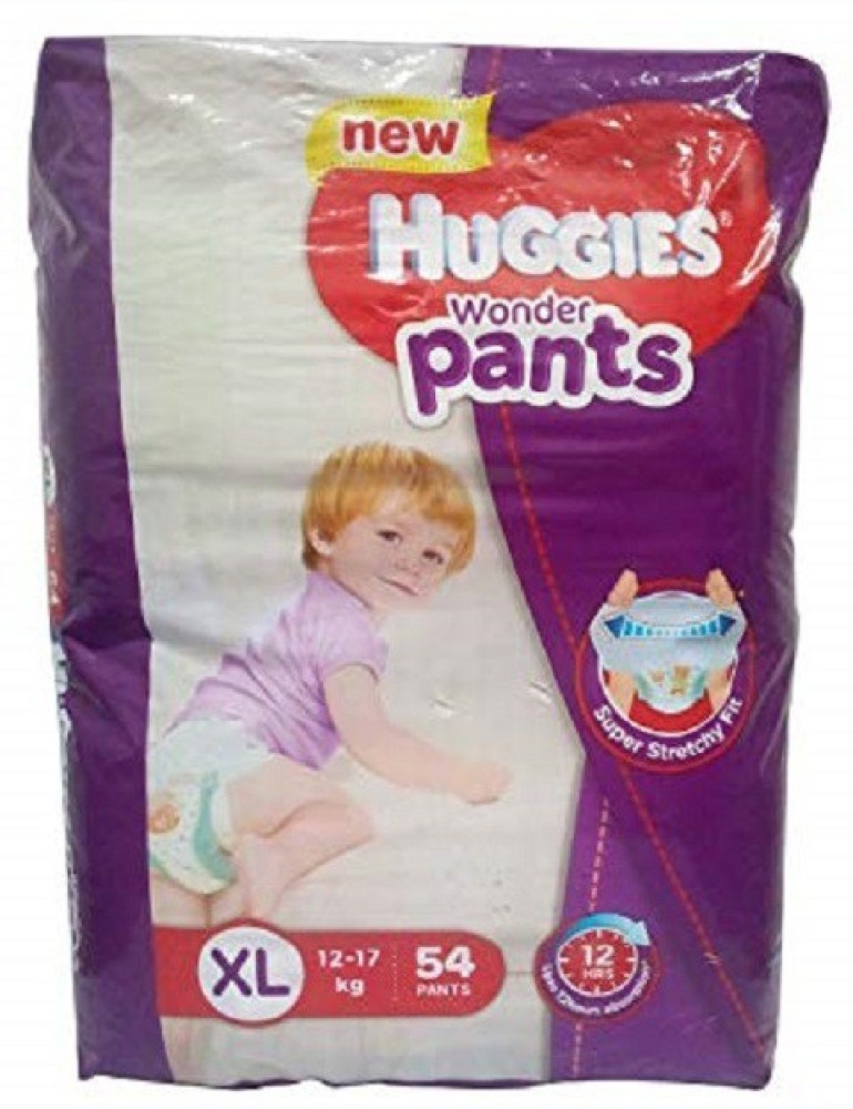 Huggies Wonder Pants with 5 in 1 Complete Comfort, New Born , Combo Pack of  2 - XS - Buy 48 Huggies Pant Diapers | Flipkart.com