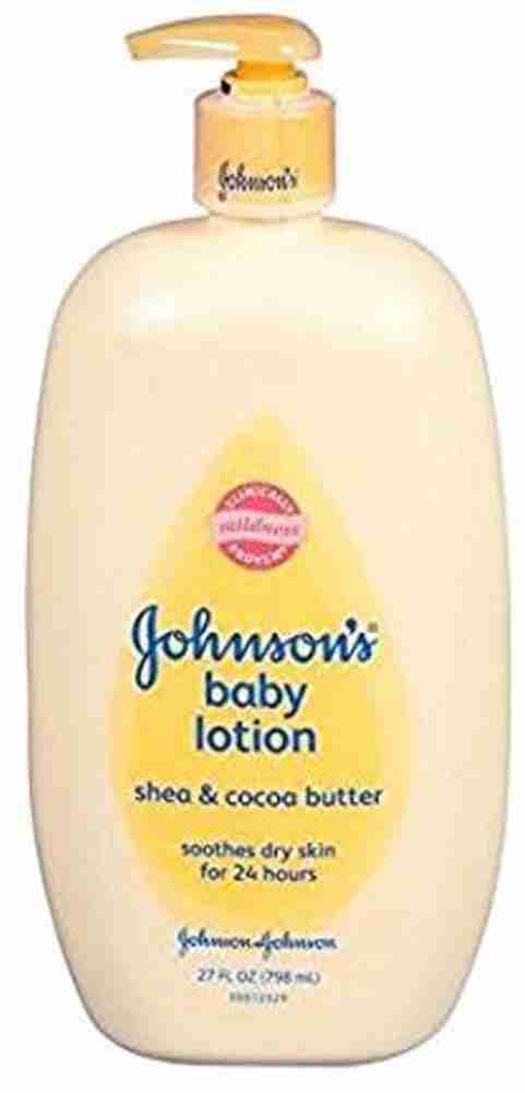 Johnson's baby best sale cocoa shea butter