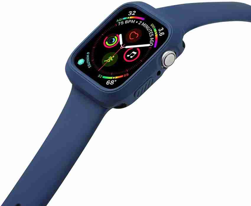 YAOJIN 2in1 Silicon Case Wrist Band for iWatch Series 4 44mm