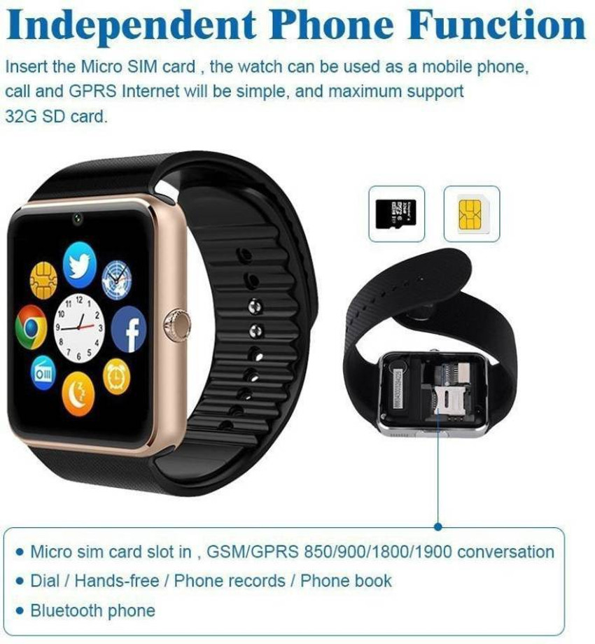 aybor GT08 GOLDEN SMART WATCH Smartwatch Price in India Buy