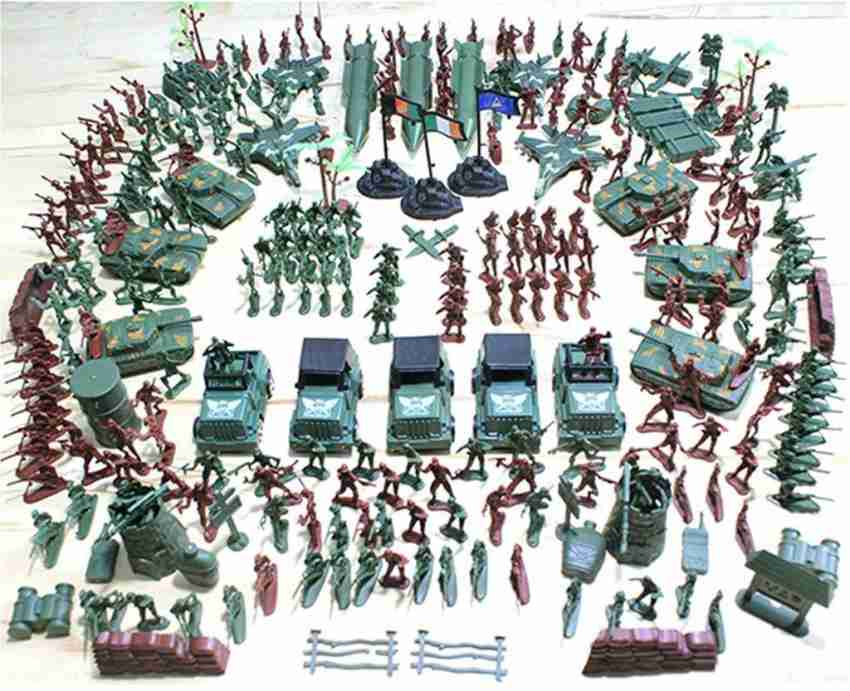 eassycart 307 Pieces Army Men Playset 307 Pieces Army Men