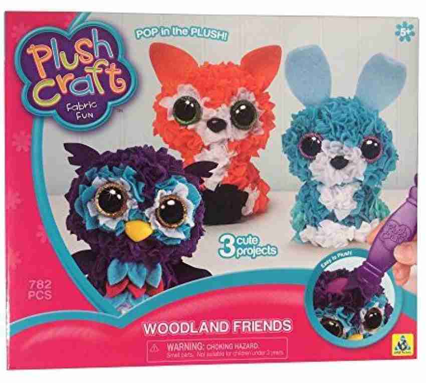 Orb Factory Plush Craft Fabric Fun Woodland Friends - Plush Craft Fabric  Fun Woodland Friends . shop for Orb Factory products in India.