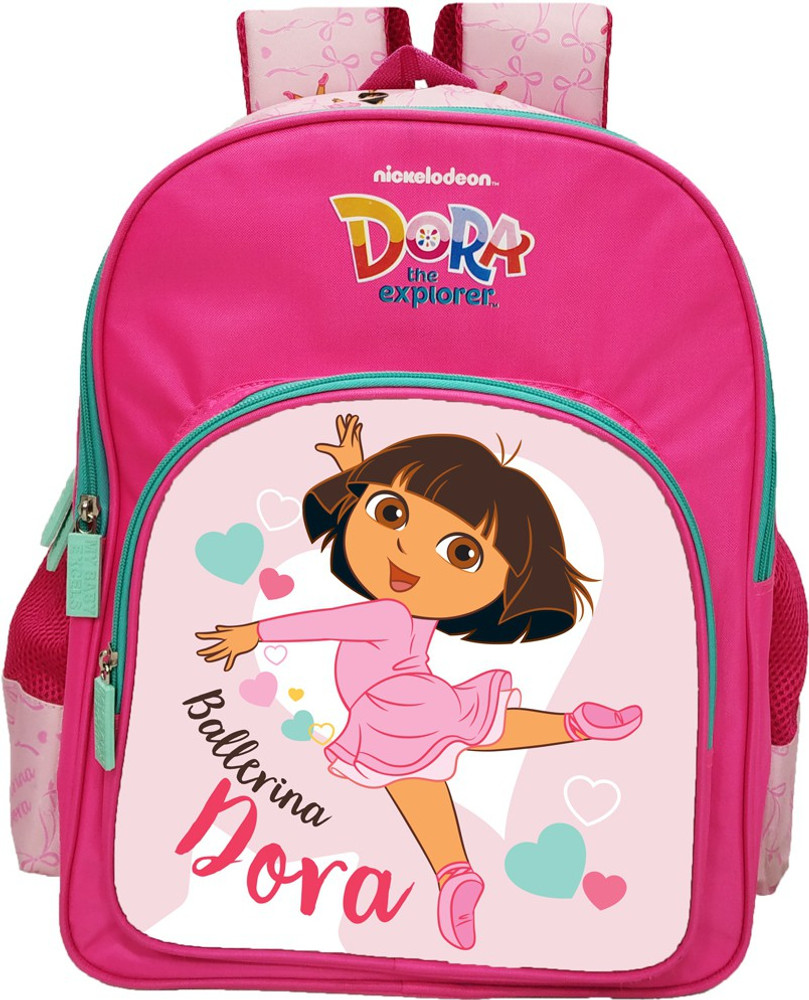 Flipkart Dora the Explorer Pre School Ballerina 36cm Nursery LKG UKG 1st std School Bag School Bag