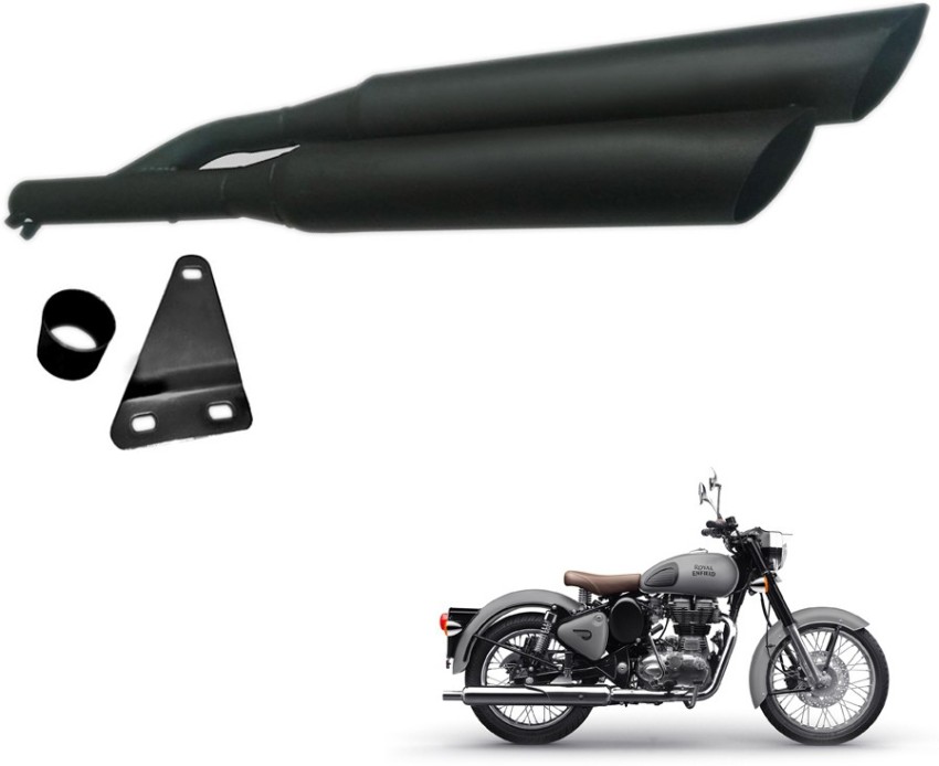 Double barrel exhaust for royal deals enfield