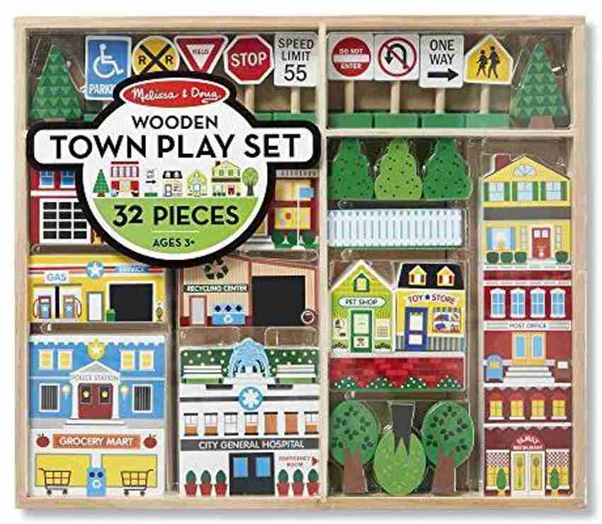Melissa and doug town blocks sales