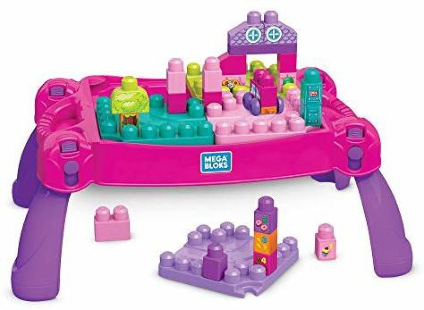 Mega bloks table store pink argos