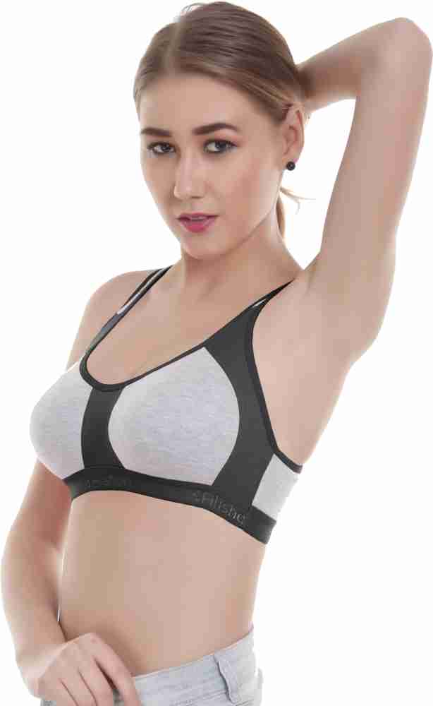 Alishan sports Women Sports Non Padded Bra - Buy Alishan sports Women Sports  Non Padded Bra Online at Best Prices in India