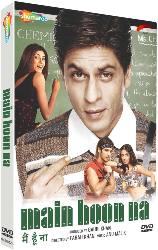 Main Hoon Na DVD Price in India Buy Main Hoon Na DVD online