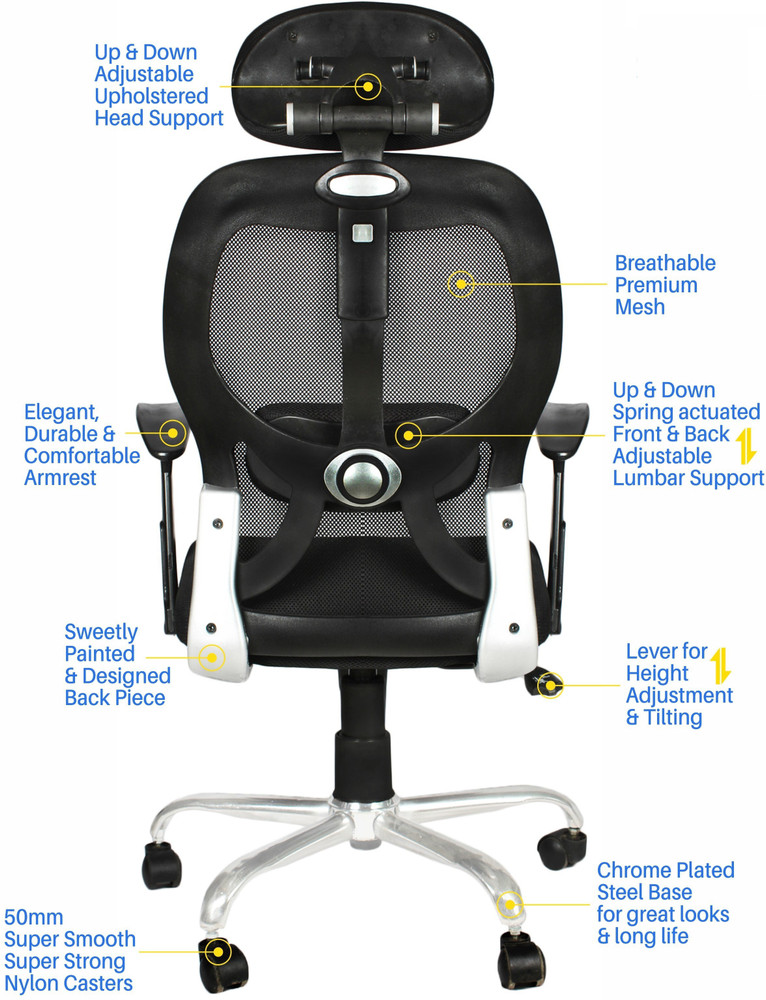 APEX Apollo high back office chair Fabric Office Executive Chair