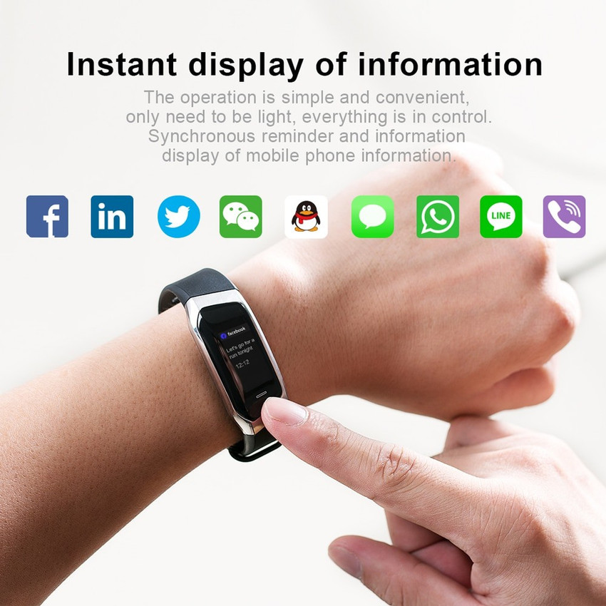 E18 smart band on sale