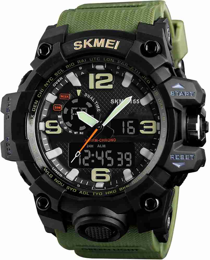Mens digital 2025 watch sale