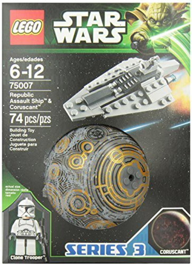 LEGO Star Wars Republic Assault Ship and Coruscant 75007 Price in India Buy LEGO Star Wars Republic Assault Ship and Coruscant 75007 online at Flipkart