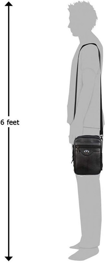 Buy Young Men Women Black Messenger Bag Black Online Best