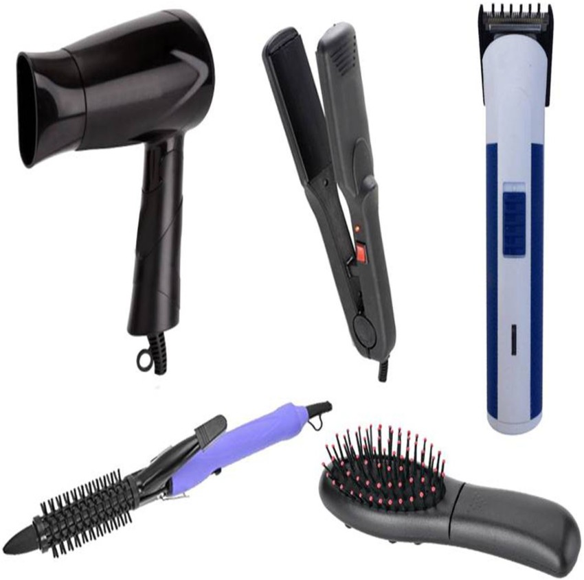 WIB Hair straightener Hair dryer Hair curler Hair trimmer hair brush  massager Price in India - Buy WIB Hair straightener Hair dryer Hair curler  Hair trimmer hair brush massager online at Flipkart.com