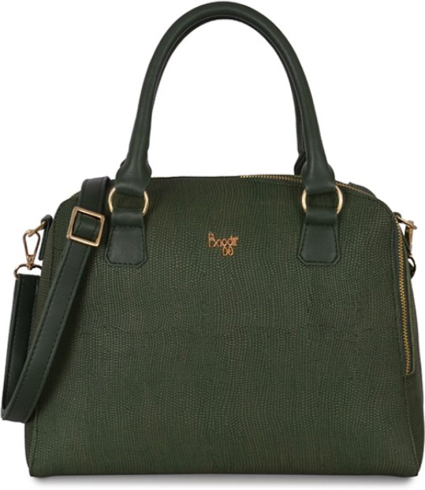 Baggit olive green handbag on sale