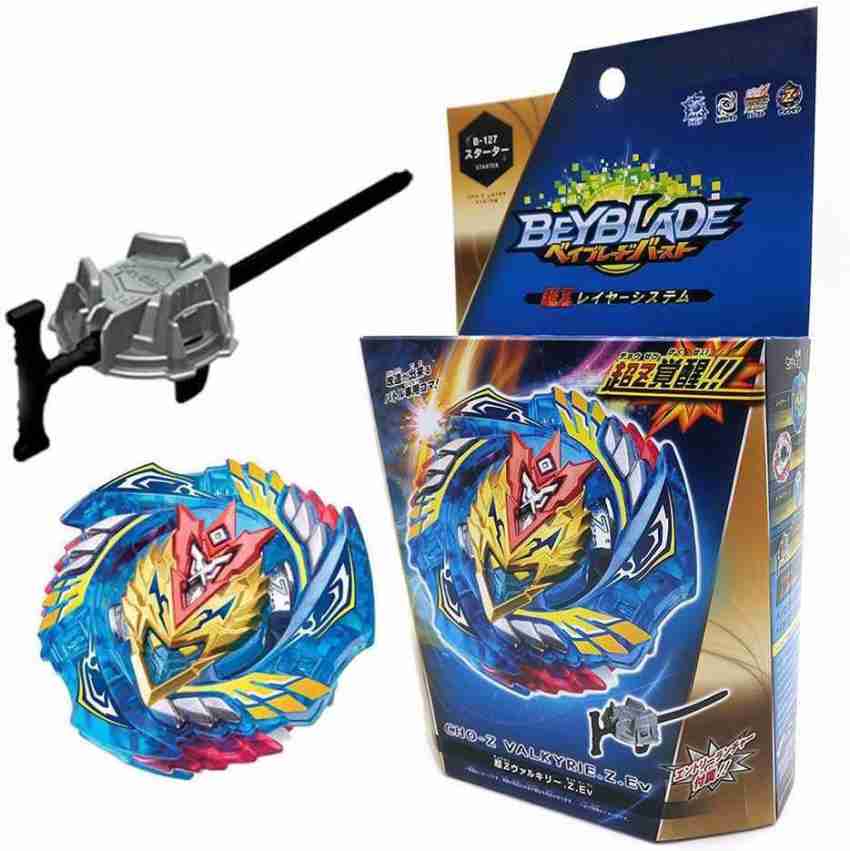 AncientKart Spinning Bey Cho-Z Valkyrie Zenith Evolution Driver with  Launcher & String (Multicolor) - Spinning Bey Cho-Z Valkyrie Zenith  Evolution Driver with Launcher & String (Multicolor) . Buy Beyblade Burst  Cho Z