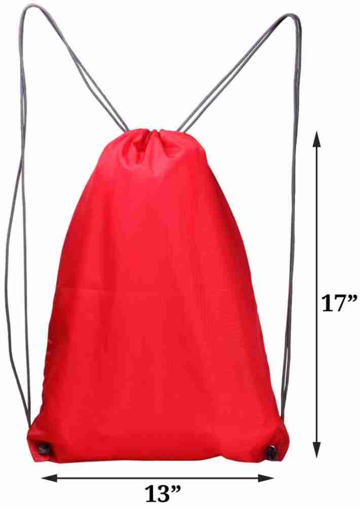 F GEAR String Gym Bag 13 L Small Backpack Red Price in India Flipkart