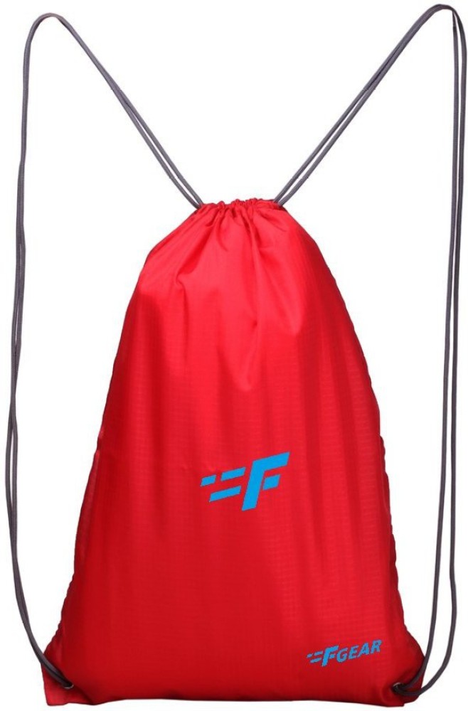 F GEAR String Gym Bag 13 L Small Backpack Red - Price in India