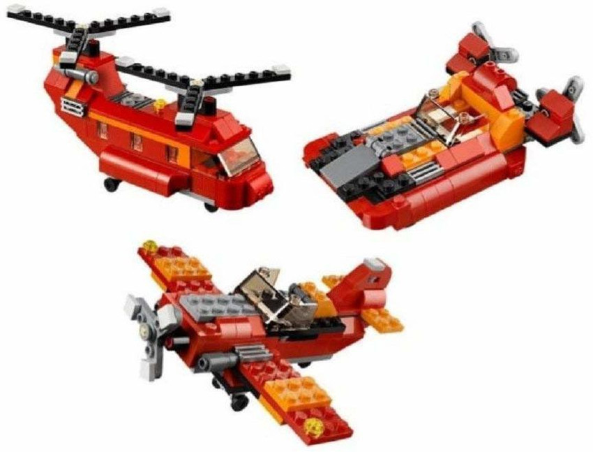 Lego creator deals red helicopter
