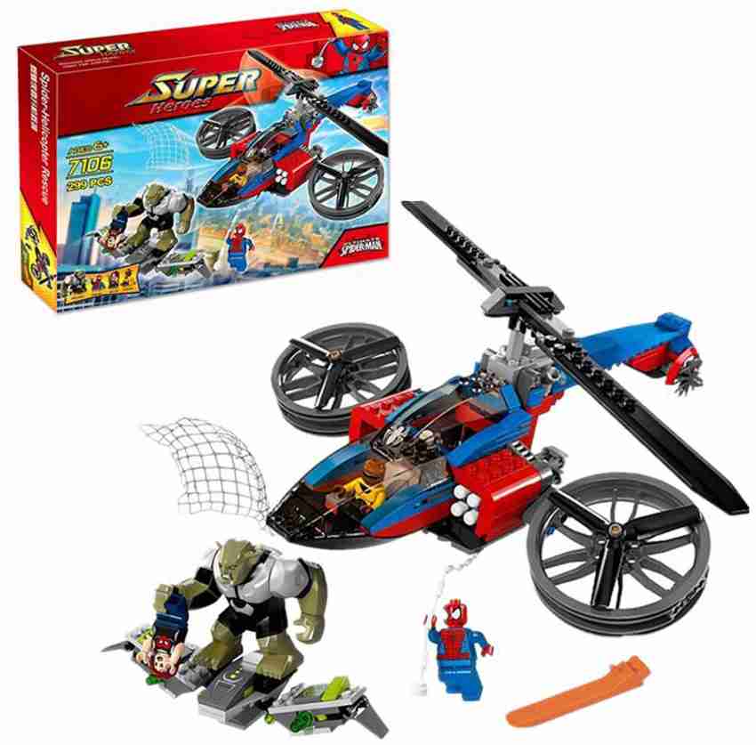 RVM Toys Avenger Spiderman 299 Pcs Building Blocks Lego Compatible