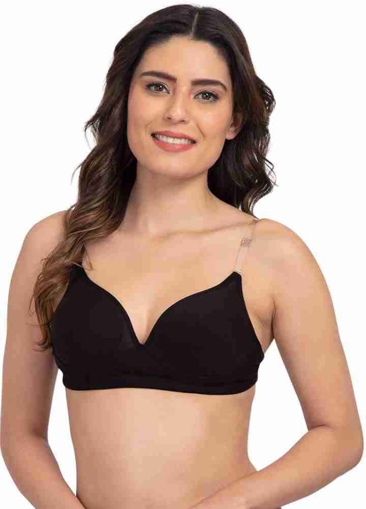 Buy Tweens Full Coverage Black Non-Padded T-Shirt Bra (30B) Online