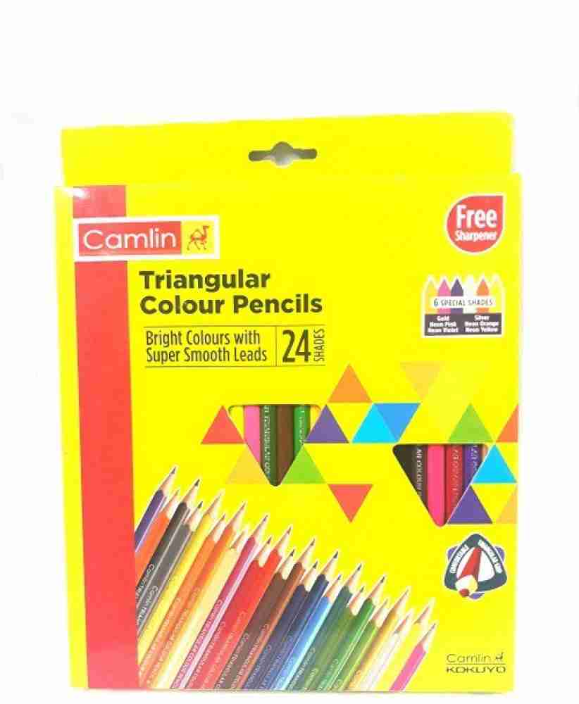 Maped Triangular Colored Pencils 24-Color Set