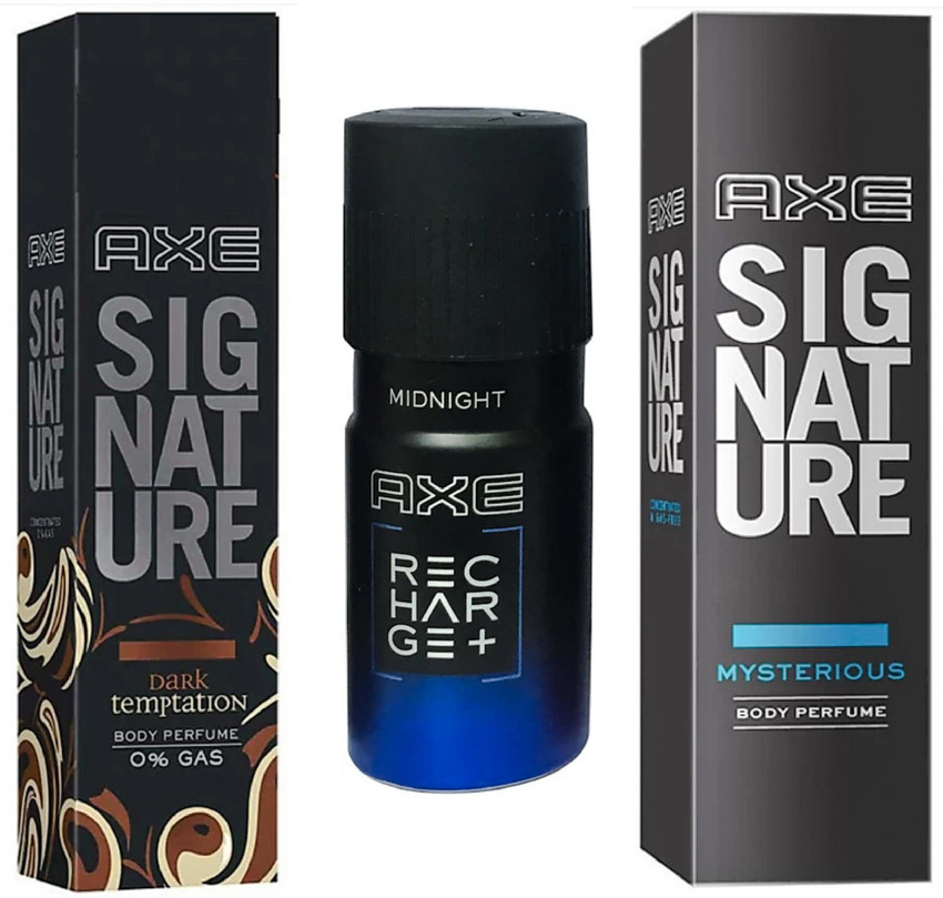 AXE Signature Mysterious Recharge Midnight Dark Temptation