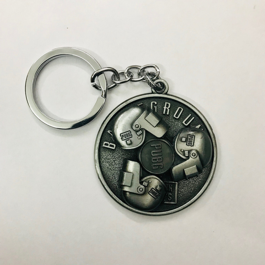 shoppers stoppers PUBG Battle Ground Fidget Spinner Key Chain