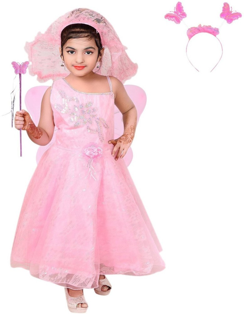 Casual Fashion Girls Wear Beautiful Princess Dress, Baby Girls Angel Pari  Dress