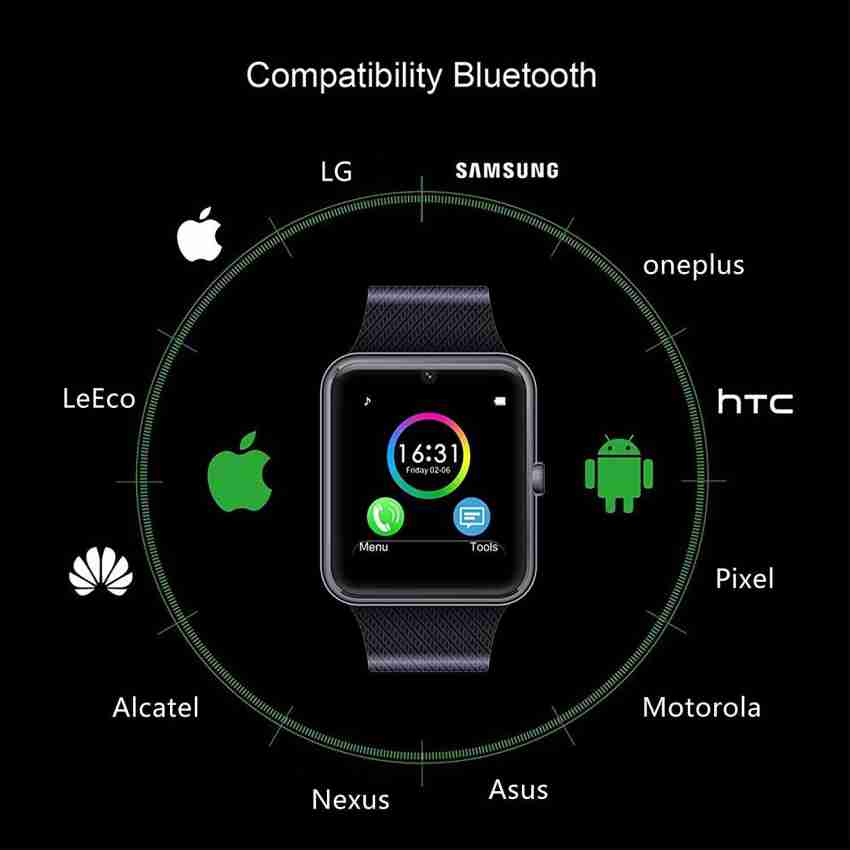 RHONNIUM Smart Watch Camera Sync Calls Message Smartwatch Price in India Buy RHONNIUM Smart Watch Camera Sync Calls Message Smartwatch online at Flipkart