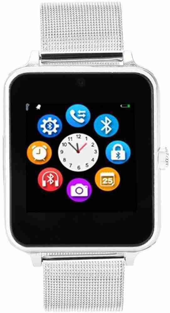 Bluetooth smart watch gsm sim phone mate z60 stainless steel for ios android shop
