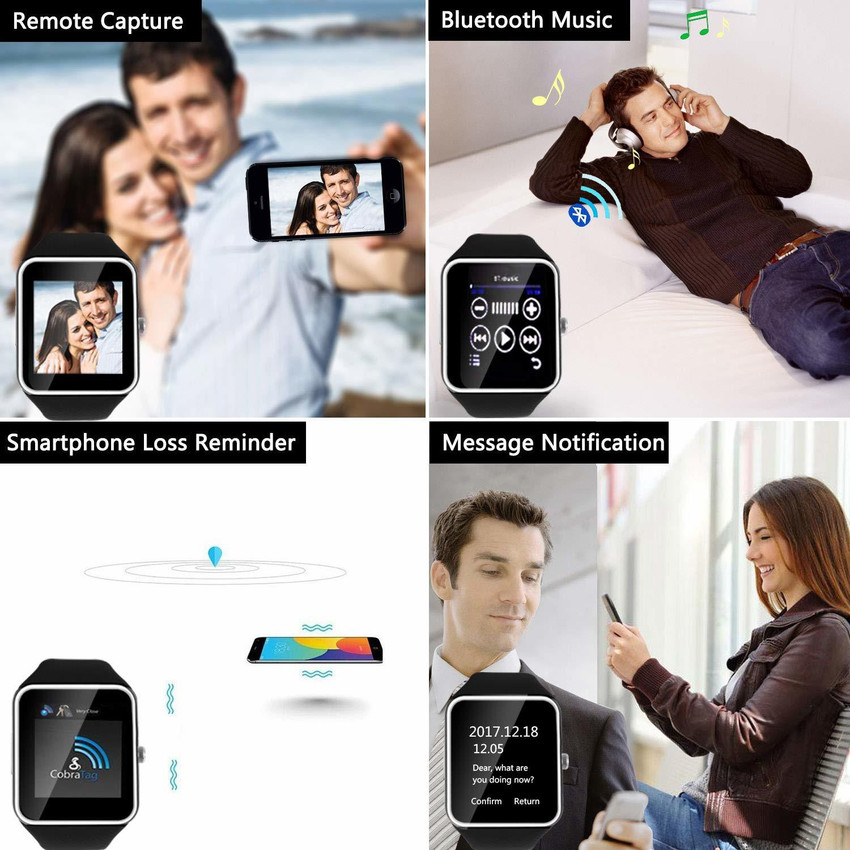 Waterproof cell sales phone watch